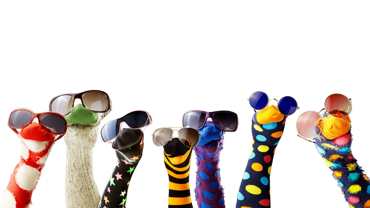 What do Your Designed Socks Say About You? Funny Squared